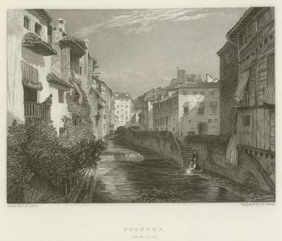 Grenada, with the Tower by after John Frederick Lewis