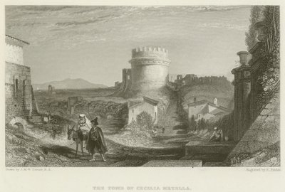 The Tomb of Cecilia Metella by after Joseph Mallord William Turner
