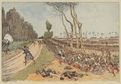 The French Capture the Park of Coulmiers by after Louis Charles Bombled