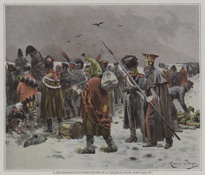It is Impossible to Get an Idea of the Progress of Our Army by after Maurice Henri Orange