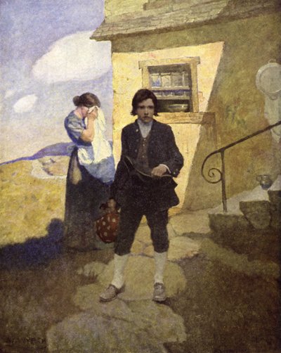 Illustration for Treasure Island by after Newell Convers Wyeth