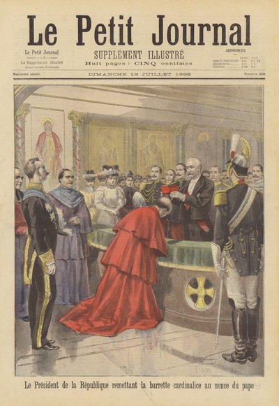President Faure of France Placing the Cardinal