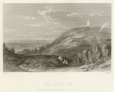 View of Leith Hill by after Thomas Allom