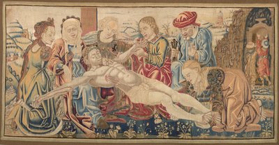 Altar Frontal with the Lamentation by attributed to Cosimo Tura