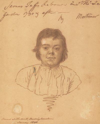 Portrait of James Tuffs by attributed to John Hamilton Mortimer
