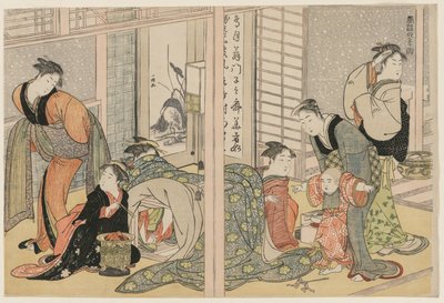Elegant Pleasures of the Four Seasons by attributed to Kitagawa Utamaro