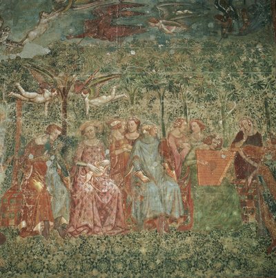 Courtly Ladies at an Open-Air Concert by attributed to Master of the Triumph of Death