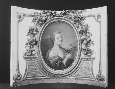 Woman with a Rose by ca. 1775 . French Painter