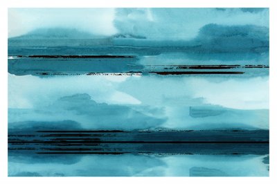 Abstract Blue Horizon by cartissi
