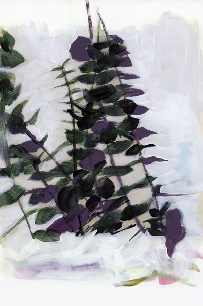 Abstract Botanical Foliage by cartissi