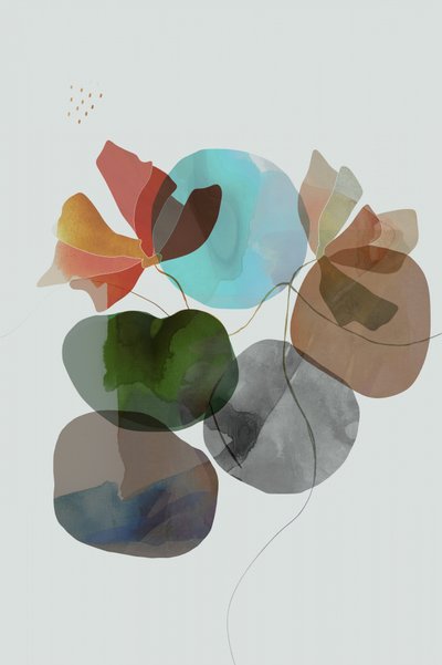 Abstract Floral Shapes by cartissi