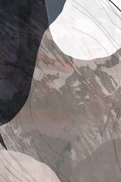 Abstract Mountain Layers by cartissi