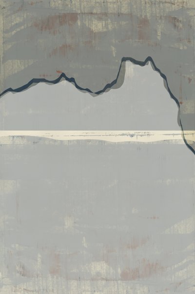 Abstract Mountain Serenity by cartissi