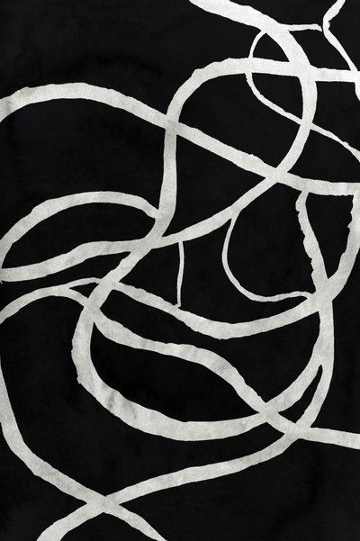 Abstract Silver Flow by cartissi