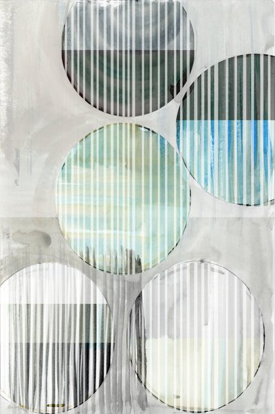Abstract Striped Circles by cartissi
