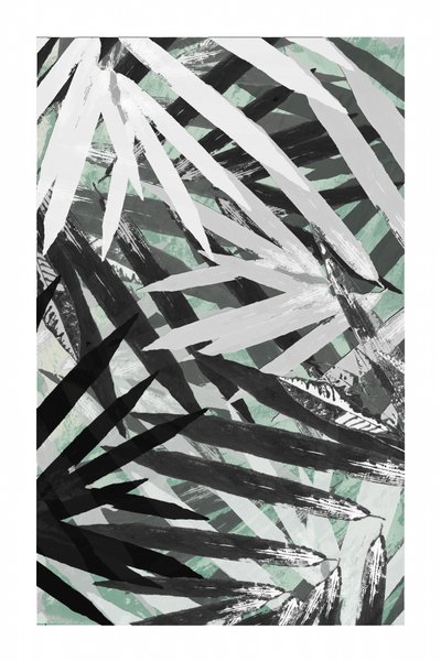 Abstract Tropical Foliage by cartissi