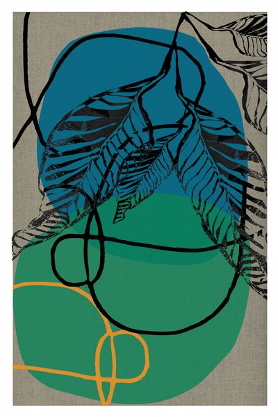 Abstract Tropical Foliage by cartissi