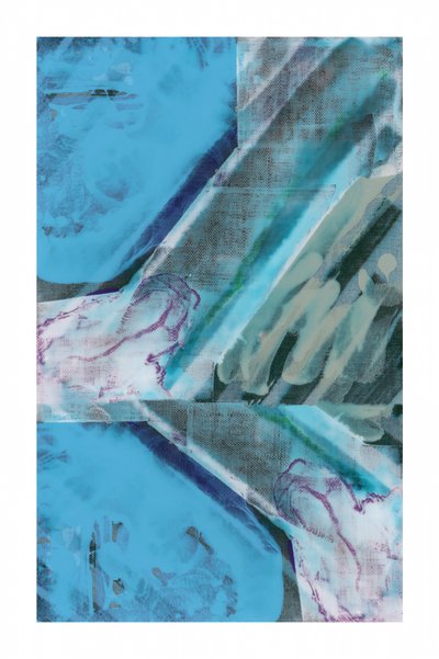 Blue Dynamic Abstract by cartissi