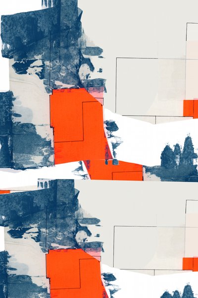 Bold Geometric Abstract by cartissi