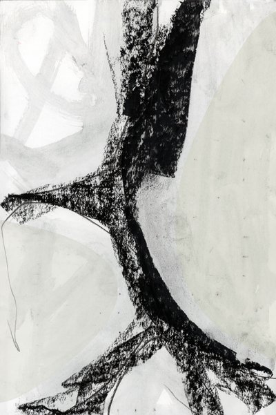 Bold Monochrome Abstract by cartissi
