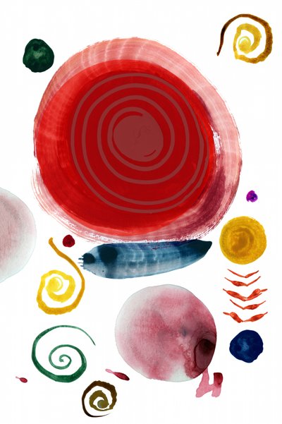 Colorful Abstract Forms by cartissi