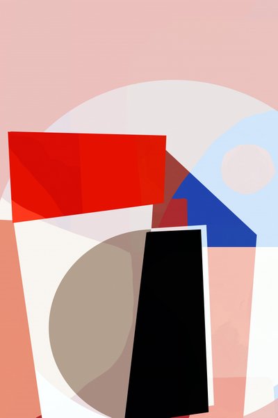Colorful Geometric Forms by cartissi