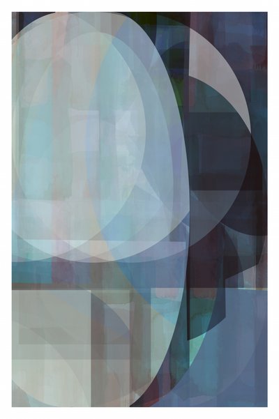 Cool Blue Geometry by cartissi