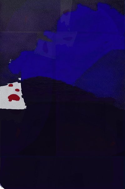 Deep Blue Abstraction by cartissi