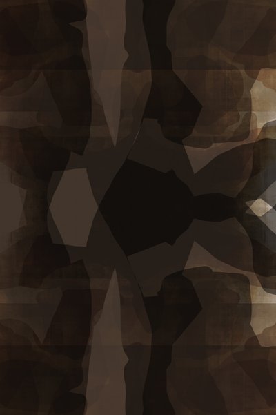 Deep Brown Abstract by cartissi