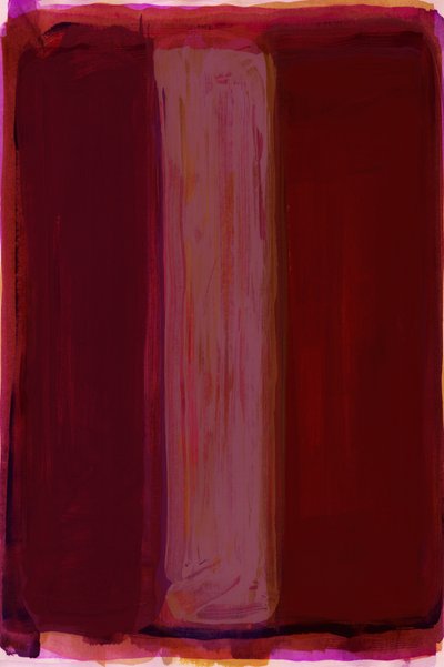 Deep Red Color Field by cartissi