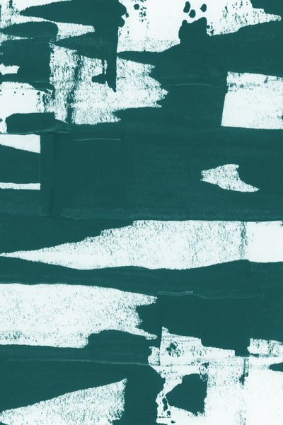 Deep Teal Brushstrokes by cartissi