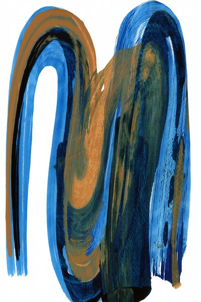 Dynamic Blue Gold Flow by cartissi