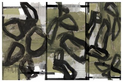 Dynamic Brushstroke Abstract by cartissi