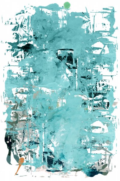 Dynamic Teal Abstraction by cartissi