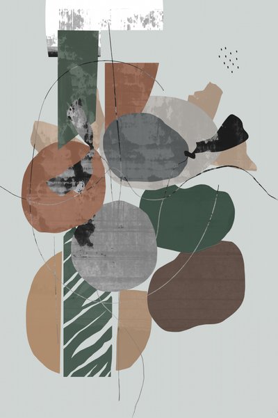 Earthy Abstract Shapes by cartissi