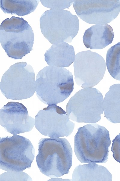 Fluid Blue Shapes by cartissi