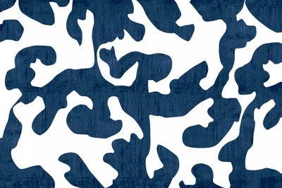 Fluid Indigo Pattern by cartissi