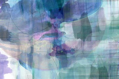 Fluid Watercolor Abstract by cartissi