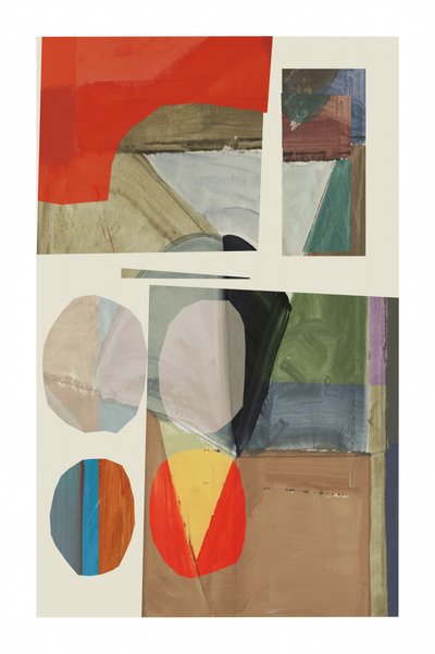 Geometric Color Collage by cartissi