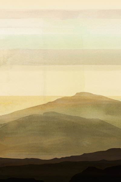 Hazy Mountain Layers by cartissi