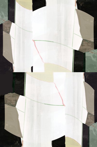 Layered Geometric Abstract by cartissi