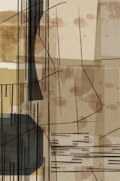 Layered Neutral Abstract by cartissi