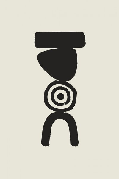Modern Abstract Balance by cartissi