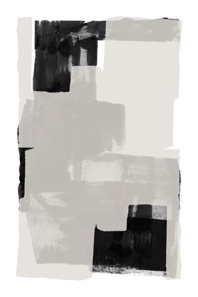Monochrome Brushstroke Geometry by cartissi