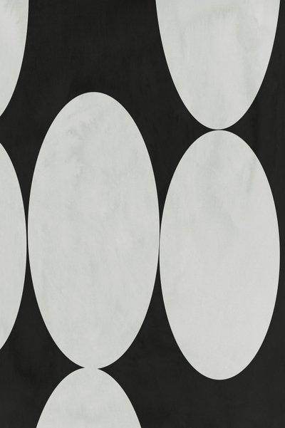Monochrome Ovals Pattern by cartissi
