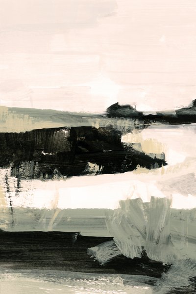 Muted Abstract Landscape by cartissi