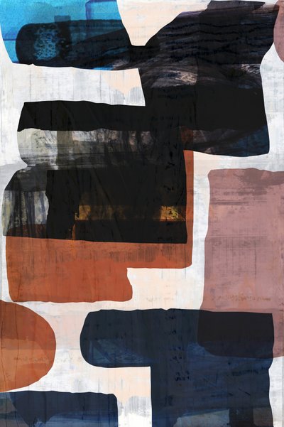 Muted Abstract Shapes by cartissi
