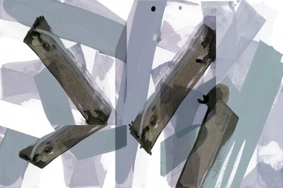 Muted Abstract Strokes by cartissi