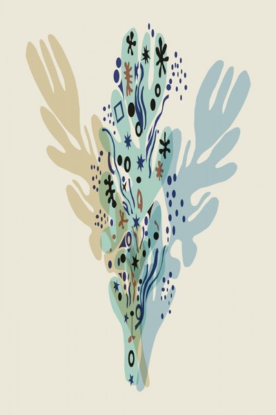 Organic Seaweed Shapes by cartissi