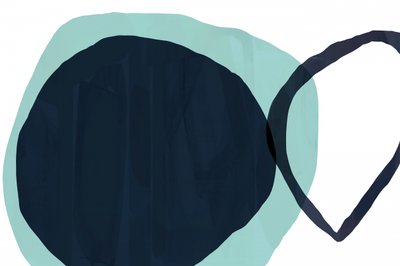 Overlapping Teal Blue by cartissi